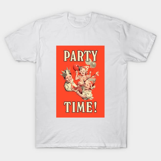 Children's Party Time! T-Shirt by PLAYDIGITAL2020